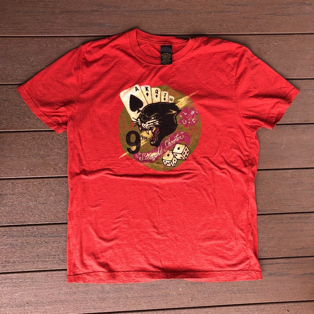 Lucky Brand Short Sleeve Graphic Tee Shirt